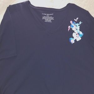Navy Lane Bryant t-shirt